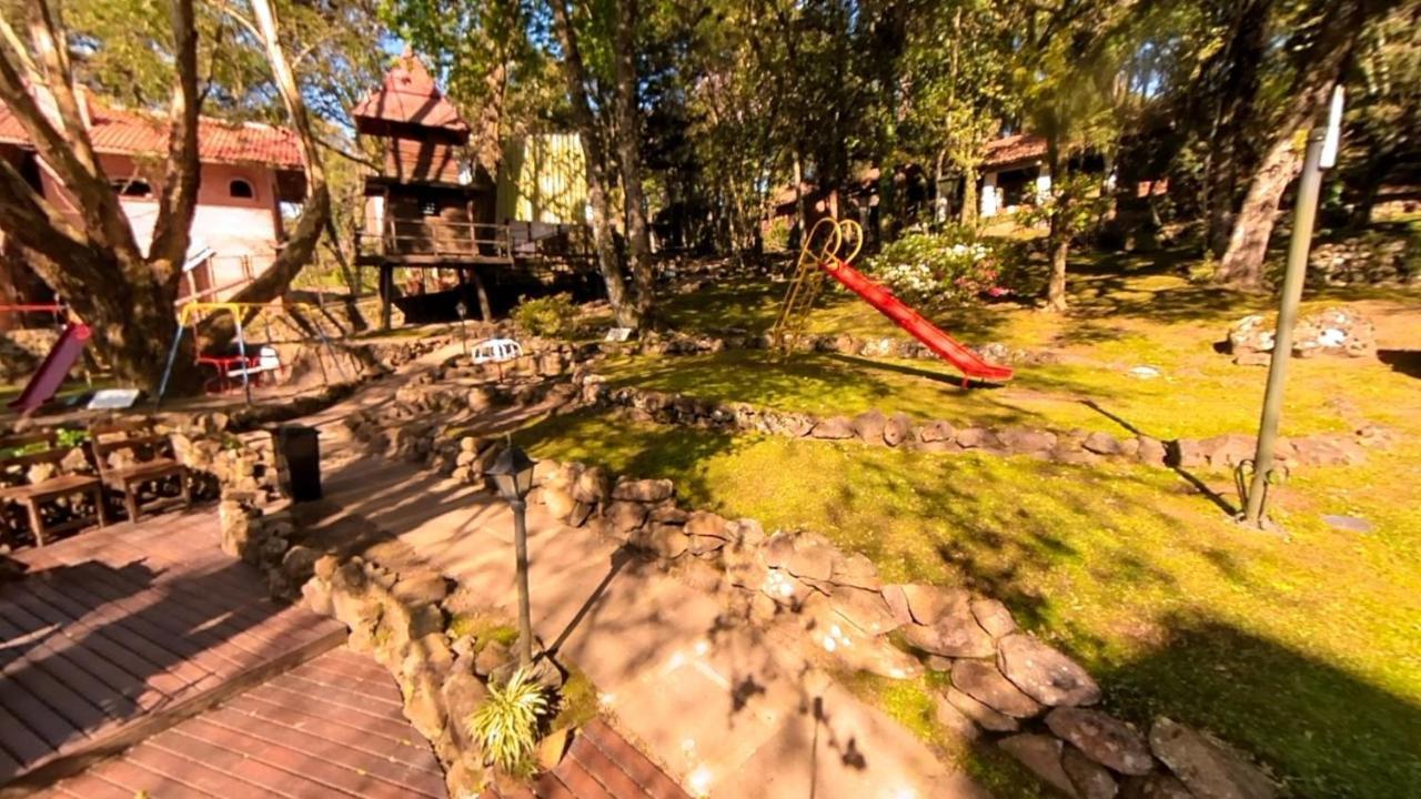 Apto No Centro De Gramado Com Piscina Termica Dış mekan fotoğraf