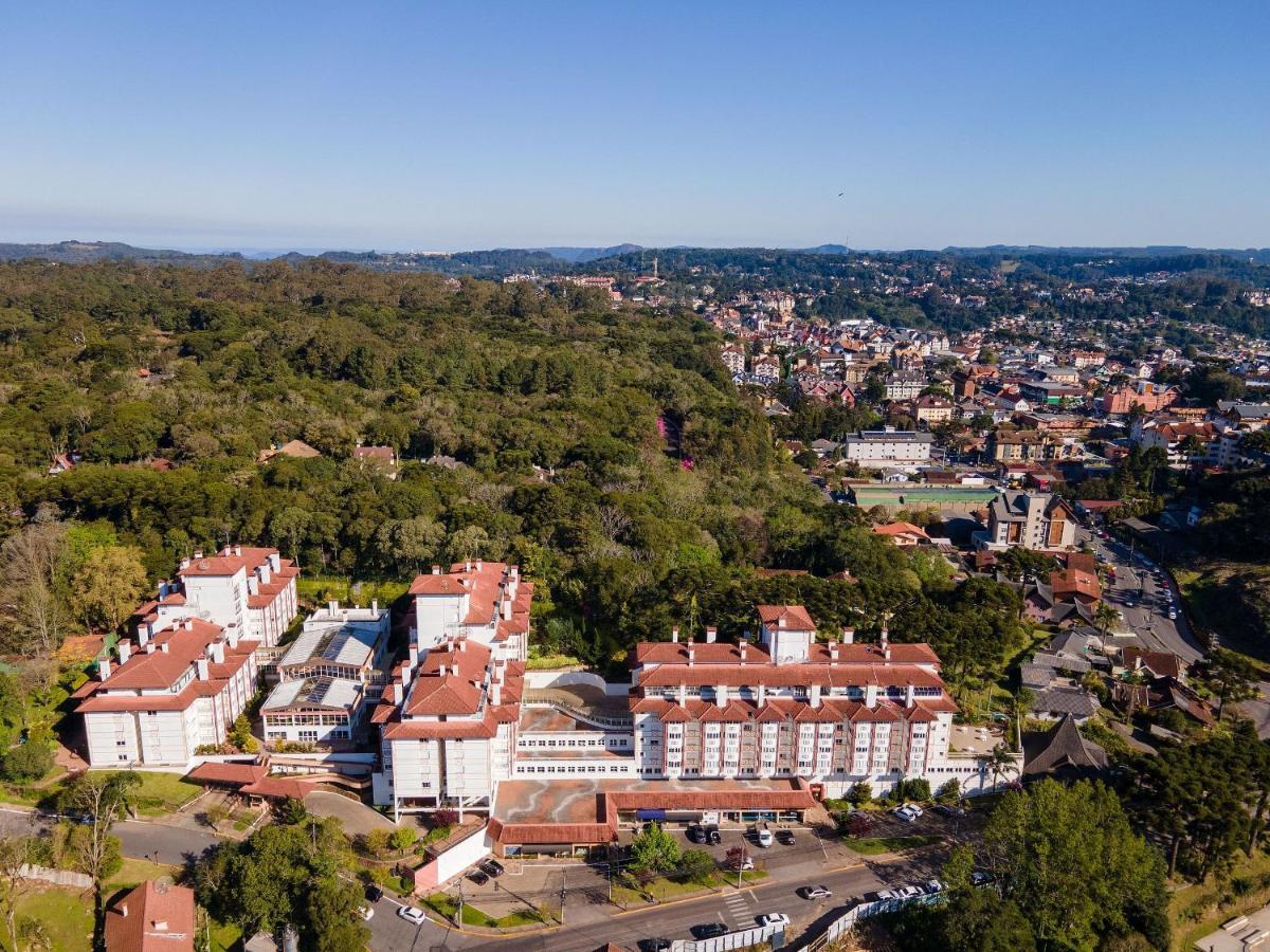 Apto No Centro De Gramado Com Piscina Termica Dış mekan fotoğraf