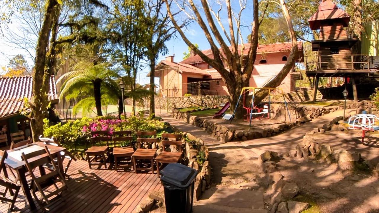 Apto No Centro De Gramado Com Piscina Termica Dış mekan fotoğraf