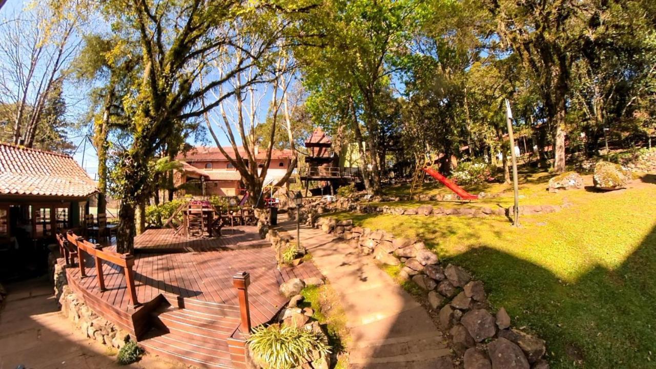 Apto No Centro De Gramado Com Piscina Termica Dış mekan fotoğraf