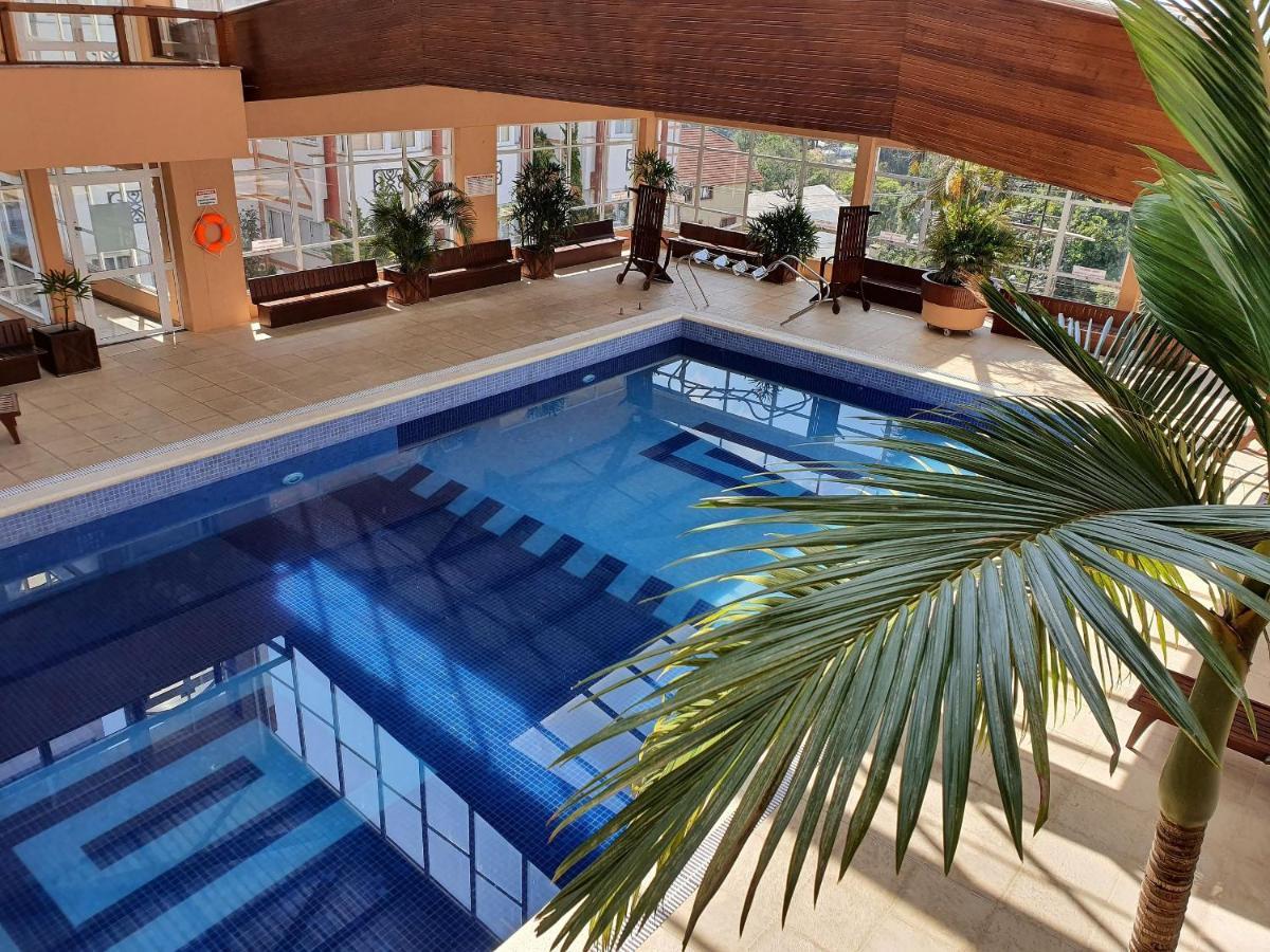 Apto No Centro De Gramado Com Piscina Termica Dış mekan fotoğraf